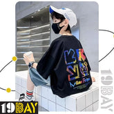 Infinite Inky Indulgence Luxe Black Oversized Tees